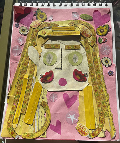 Collage sample by June